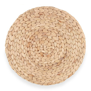 Sous-plat en jacinthe d'eau durable, fait main, pour assiettes, pâtisseries, décoration de table - Product Image 3