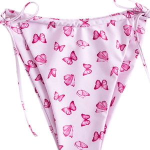 ชุดบิกินี่เซ็กซี่ 2 ชิ้น คุณภาพสูงสำหรับผู้หญิง สำหรับใส่ไปชายหาด ดีไซน์ล่าสุด ชุดบิกินี่ผู้หญิงสีพื้นแบบสั่งทำได้ - Product Image 4