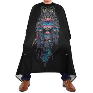 Capa de Barbero Impermeable y Ecológica con Impresión Personalizada, Capa de Peluquería, Capas de Corte para Salón, Capas de Peluquería - Product Image 3