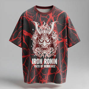 Camiseta para hombre con efecto acid wash, estilo vintage, suave, transpirable, de algodón, corte relajado, ideal para uso casual y moda urbana. - Product Image 1