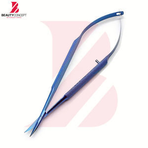 Tijeras de Precisión Micro de 11.5 cm, Nuevas y Modernas, Punta Fina, Acero Inoxidable de Primera Calidad, Tijeras de Belleza Manuales Cómodas con Resorte - Product Image 6