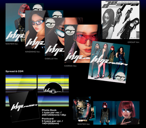 aespa Whiplash (Versión SPEED) Libro Electrónico de K-Pop (CD) Material de Papel y Plástico Idioma Coreano Para Todas las Edades Modelo BW-155 - Product Image 5