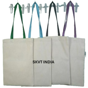 Bolsa de Tela de Algodón Crudo Orgánico Beige Natural Personalizada, Bolsa de Compras Reutilizable con Logotipo, Bolsas Promocionales - Product Image 3