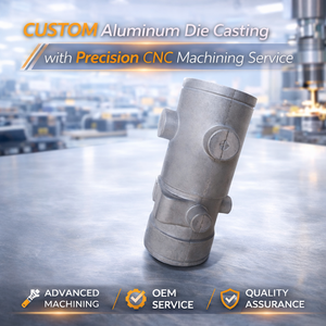 Composants de fonderie sous pression en aluminium sur mesure avec service d'usinage CNC de précision - Product Image 3