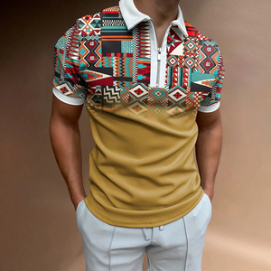 Chemises en coton polyester personnalisées, polos unis pour hommes avec logo, polos pour hommes avec logo personnalisé imprimé - Product Image 1