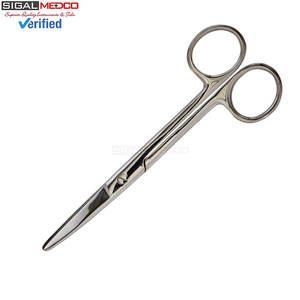 Tijeras de Disección Mayo Premium Curvas de 5 1/2 Pulgadas, Acero Inoxidable, Instrumento Quirúrgico y Médico Manual, Certificado CE - Product Image 6