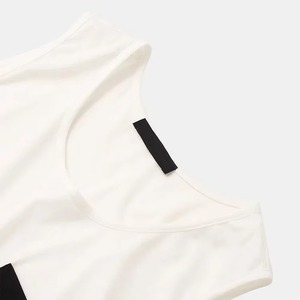 Débardeur de basketball sans manches pour homme – Débardeur décontracté d'été pour homme – Gilet de sport personnalisé avec broderie pour homme – Blanc uni pour homme - Product Image 5