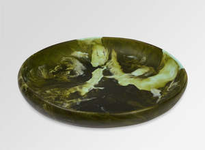<b>Epoxy</b> Resin Decorative Bowl Handcrafted Artisan Statement Centerpiece & Serving Bowl for Dining <b>Table</b>, <b>Coffee</b> <b>Table</b>, Fruit - Product Image 5