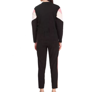 Custom Women's Jogging Tracksuit Cotton Blend Regular Fit Fashionable Casual Gym Wear Sports Suit - Product Image 3