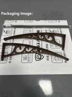 Auvent léger en plastique OEM avec panneau pare-soleil creux pour les distributeurs de matériaux de construction