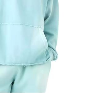 Conjunto Deportivo Informal para Hombre, Sudadera con Capucha y Pantalones Deportivos de Felpa de Algodón, Ropa Deportiva Urbana, Logotipo Personalizado - Product Image 4