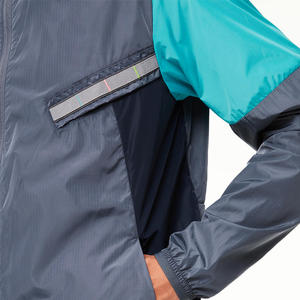 Veste de sport pour homme personnalisée, respirante, à séchage rapide, coupe-vent, fitness, jogging, logo, athlétique, en toile, à capuche, imperméable - Product Image 3