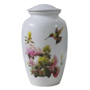 Urne de crémation pour adultes imprimée la plus vendue de style américain pour l'urne commémorative des cendres fabriquée et fournie par HHO - Product Image 1