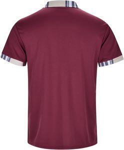 Camisa Deportiva de Verano 2026 para Hombre, Lisa, de Poliéster/Algodón, con Solapa, Manga Corta y Bolsillo con Botón - Product Image 6