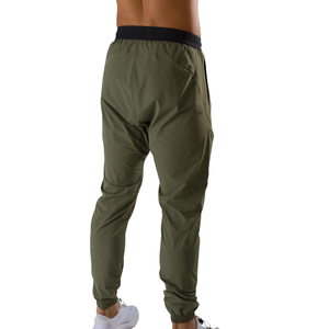 Pantalones de Entrenamiento Ajustados y Ligeros Evergrit Green Apex para Hombre, con Bolsillo con Cremallera, Suministro al por Mayor OEM - Product Image 4