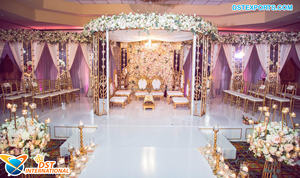 Conjunto de Mandap Tradicional Hindú Rajawada, Mandap Maharani para Bodas Hindúes, Mandap Raj Mahal, Decoración de Mandap para Bodas Bollywood, Personalizado en Malasia - Product Image 2