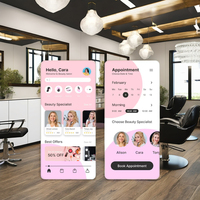 Aplicación Móvil de Belleza y Cuidado Personal con Productos en Stock, Versión para Internet, Compatible con Linux y Mac OS