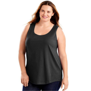 Women's Purple Sleeveless Tank <b>Top</b> Solid Color Scoop Neck Knitted Casual Wear - Product Image 4