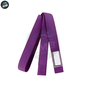 Cinturones de Artes Marciales Personalizados con Logotipo y Color, Servicio OEM, Algodón Cómodo y Transpirable, Unisex para Adultos - Product Image 2