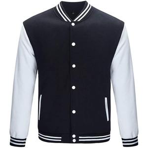 Men's <b>Red</b> <b>Black</b> Color Blocking <b>Varsity</b> <b>Jacket</b> Casual College Style Button Front Turn-down Collar Regular Fit Autumn Outerwear - Product Image 6