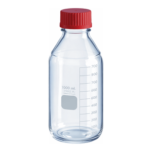 Corning for PYREX Borosilicate Glass Round <b>Media</b> <b>Storage</b> Bottles with High-Temperature Screw Cap for Mixing and Sampling - Product Image 3