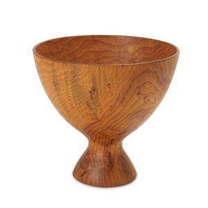 Cuenco Elevado de Madera Maciza para Mesa de Comedor, Arreglos de Frutas, Servir Aperitivos, Objetos Decorativos y Presentación Interior - Product Image 2