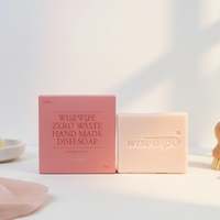 [WISEWIPE] Détergent à vaisselle solide coréen écologique fait main parfum citron pour la cuisine, ingrédients biologiques de haute qualité