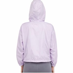 Chaqueta Cortavientos Ligera para Mujer, con Capucha, Cierre de Cremallera, Transpirable, de Secado Rápido, Informal, para Actividades al Aire Libre, de Moda, para Primavera - Product Image 3