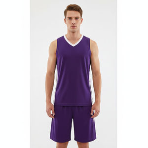 Uniformes de Baloncesto Personalizados para Clubes y Ligas, Conjuntos Reversibles de Doble Capa sin Mangas, Transpirables, Tallas Grandes - Product Image 4