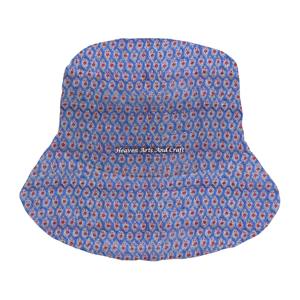 Chapeau Bob Matelassé en Coton Imprimé à la Main avec Logo Personnalisé pour Femme – Chaud et Tendance pour l'Hiver - Product Image 2