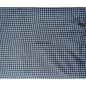 Tissu en coton 100% indien fait main, imprimé au bloc, à carreaux carrés, matière première pour robes, vente en gros - Product Image 3