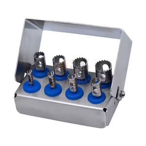 Juego de Brocas de Acero Inoxidable de Primera Calidad para Implantes Dentales, 8 Instrumentos Quirúrgicos de Alta Calidad - Product Image 1