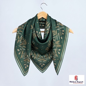 Premium Printed Bandana <b>Scarf</b> Lightweight White Label OEM ODM Textile Manufacturer Bali Custom Fabric Products Bulk Supply Low - Product Image 3