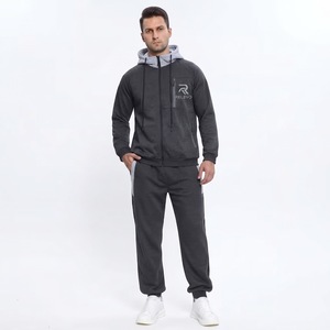 <b>Men</b> Comfortable Sports Tracksuit Set Stylish Matching Jacket and Track <b>Pants</b> for <b>Gym</b> Running Fitness Training Outdoor - Product Image 1