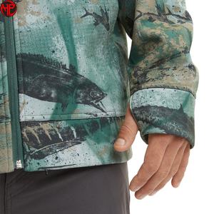 Veste de randonnée imperméable coupe-vent respirante unisexe avec col montant et fermeture éclair pour toutes les saisons - Product Image 2
