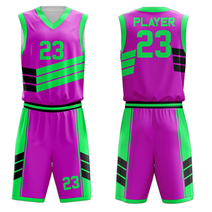 Uniforme de Baloncesto Sublimado para Hombre, Conjunto de Camiseta y Pantalones Cortos Personalizados, Kit de Equipo Reversible, Proveedor OEM - Product Image 3