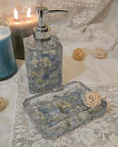 Ensemble de salle de bain en résine fait main de qualité supérieure, prix de gros, ensemble décoratif en résine pour la maison et l'hôtel - Product Image 3