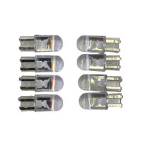 Yeni T10 2W CANBUS Hatasız LED Araba Ampulü 12V-50V Oto İç Tavan Plaka Lambası 6000K Beyaz Sarı Kırmızı