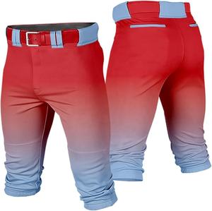 Pantalones de Béisbol Sublimados OEM, Uniforme Deportivo Personalizado, Ropa Deportiva Elástica y Resistente para Hombres, Equipos de Béisbol - Product Image 2