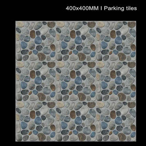 Baldosas de Cerámica para Exteriores con Acabado Mate, Resistentes, 40x40cm 400x400mm, para Entradas de Vehículos, Patios y Estacionamientos - Product Image 1