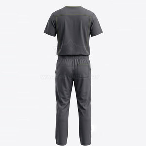 Combinaison de travail pour hommes de qualité supérieure, uniforme médical confortable, tissu respirant pour médecins, infirmières et professionnels de santé - Product Image 2