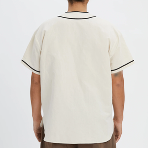 Nueva Llegada, Jersey de Béisbol Unisex Ligero con Cuello en V, Precio Económico, Ropa Deportiva y para Exteriores, Jersey de Béisbol de Poliéster, Servicio OEM - Product Image 6