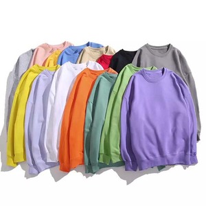 Sweat-shirt unisexe basique à prix abordable, couleur unie, en molleton de coton 65/35, idéal pour l'hiver, vente en gros - Product Image 4