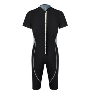 Traje de Neopreno de Secado Rápido para Surf, Transpirable, Corto, con Cuello en V y Cremallera Trasera, Unisex, para Natación, Buceo y Pesca Submarina - Product Image 3