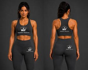 Soutien-gorge de sport pour femme de haute qualité, respirant, séchage rapide, logo personnalisé, différentes tailles, idéal pour la gym et l'entraînement - Product Image 1