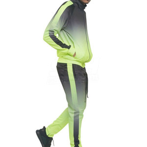 Conjuntos Deportivos Sublimados al por Mayor, Cómodos, Transpirables, Casuales, con Cierre, 100% Poliéster, Ligeros, para Correr, para Hombre - Product Image 2