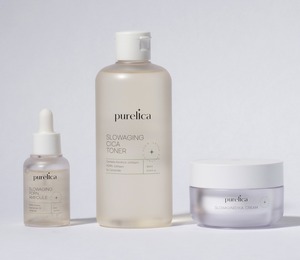 ชุดผลิตภัณฑ์บำรุงผิว Purelica Slowaging PDRN Trio Set ประกอบด้วยแอมพูล โทนเนอร์ และครีม สำหรับการดูแลผิวประจำวัน ช่วยกระชับผิวและเสริมสร้างเกราะป้องกันผิว - Product Image 1