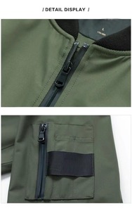<b>Men</b> Wool <b>Leather</b> Varsity <b>Jacket</b> Custom Letterman Baseball College Outerwear OEM ODM Wholesale Sample Service Available - Product Image 5