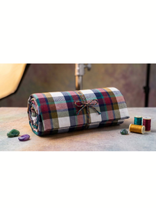 SAFAA Premium Double-Brushed <b>Flannel</b> Fabric – Anti-Pilling Yarn-Dyed Gingham Plaid High-Density Woven Twill for Winter Outerwear - Product Image 3