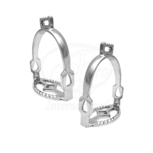 เหล็กยึดอานม้าสแตนเลสสตีลขนาด 4.75 นิ้ว สำหรับขี่ม้า - Product Image 2